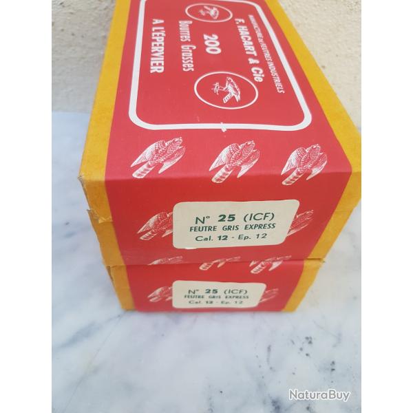 lot 400 bourres feutres A L EPEVIER cal12