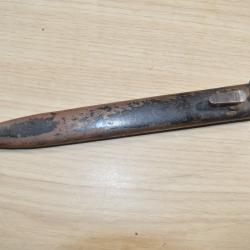Fourreau pour baionnette &agrave; identifier Allemand Belge Export 248mm