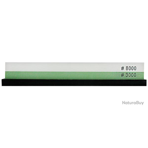 Pierre � aiguiser Wusaki double face grains 3000/8000 + socle