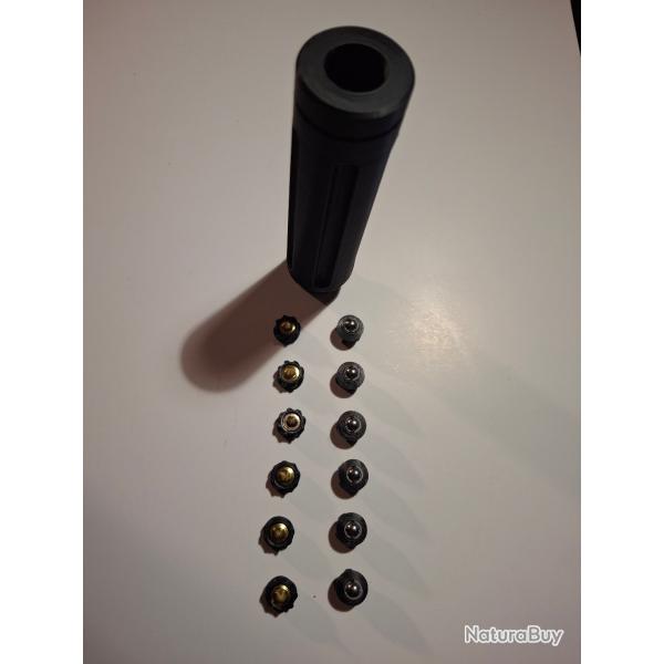 silencieux pour kit cck hdr50 tr50 umarex t4e + munitions cadeaux