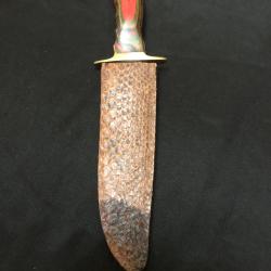 GRAND COUTEAU DE CHASSE BOWIE