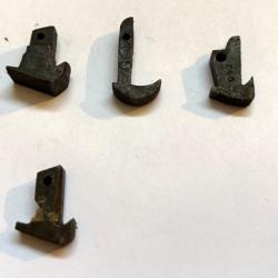 Lot de 7 boutons de verrou de chargeur, &agrave; identifier