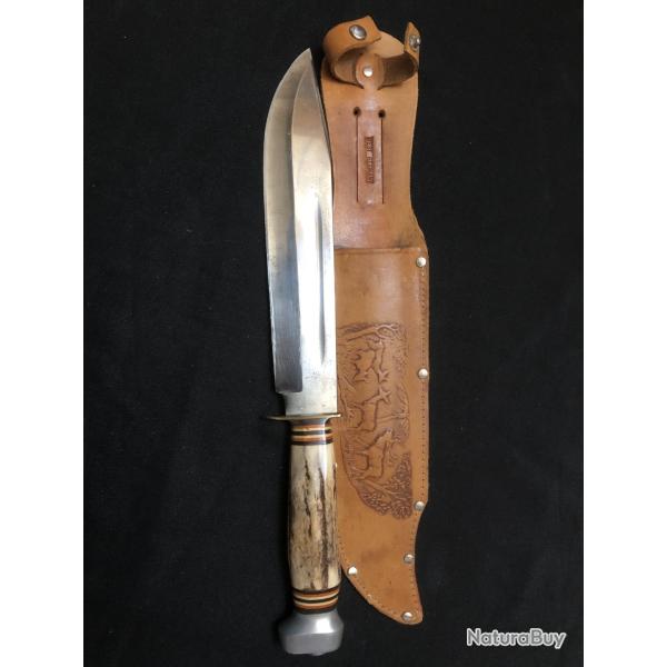 GRAND COUTEAU DE CHASSE BOWIE WEST GERMANY