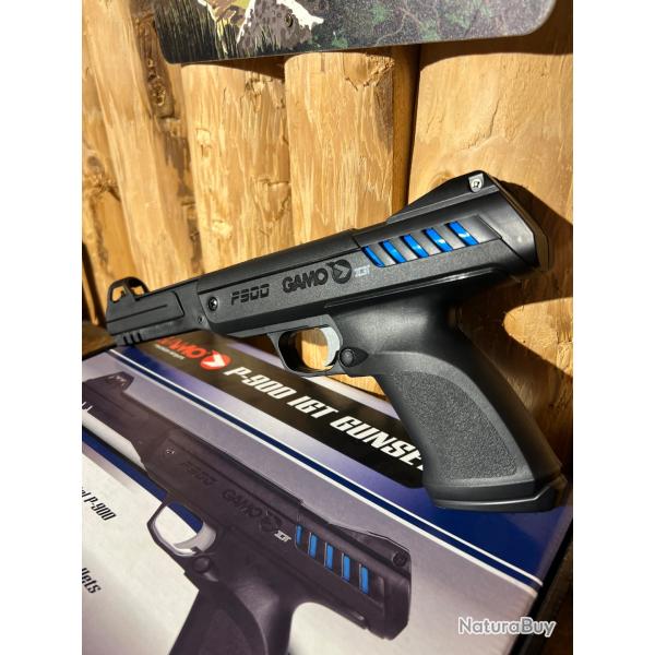 ENCHERES 1� - GAMO P-900 IGT GUNSET 4,5 MM / 2,55J - PORTE CIBLE - CIBLES - PLOMBS