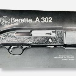 Notice Beretta A302 - Calibre 12
