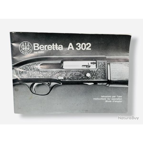 Notice Beretta A302 - Calibre 12