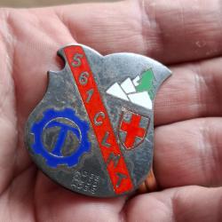 INSIGNE 561 COMPAGNIE LEGERE MATERIEL TRANSMISSION ( DRAGO EMAIL )