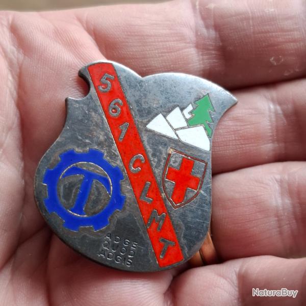 INSIGNE 561 COMPAGNIE LEGERE MATERIEL TRANSMISSION ( DRAGO EMAIL )