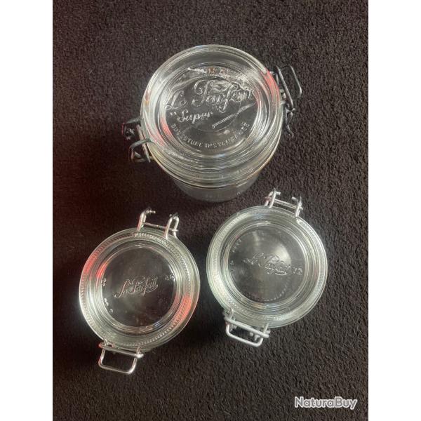 Bocaux Le Parfait le lot de 3