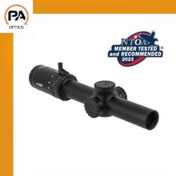 lunette primary arms slx6 1-6X24 SFP gen VI ACSS&reg; Aurora 7.62x39 300 BLK Yards Reticle