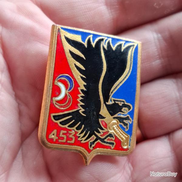 INSIGNE 453 GROUPE ARTILLERIE ANTIAERIENNE ( DRAGO EMAIL )