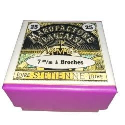7 mm Broches ou 7mm type Lefaucheux: Reproduction boite cartouches (vide) MFA 14491735