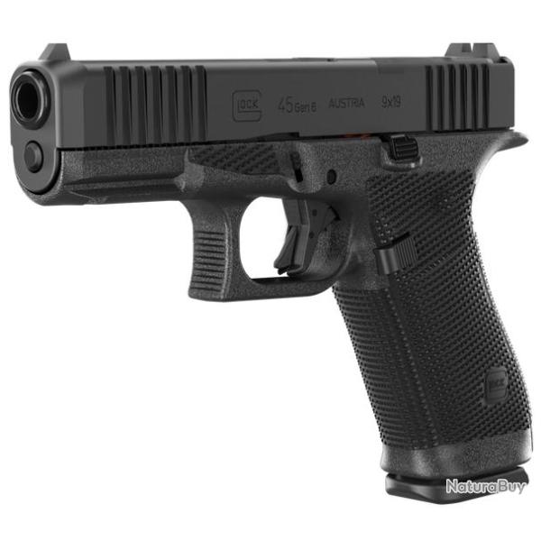 PISTOLET Glock 45 Gen 6 (OR-FS) - Cal: 9x19mm