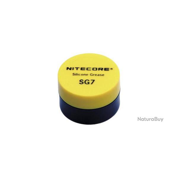 Graisse Silicone 5 g pour entretien lampe Nitecore