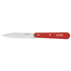 Couteau Office Opinel crant&eacute; n&deg;113 Rouge Paysage