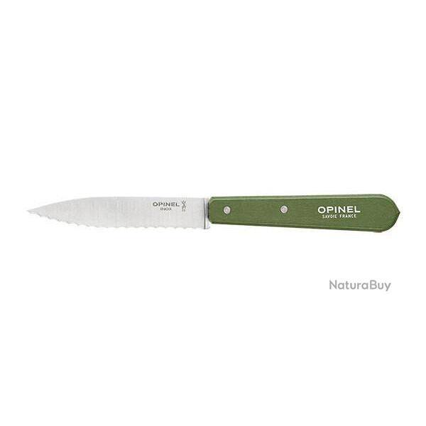 Couteau Opinel Office crant� n�113 Kaki Paysage