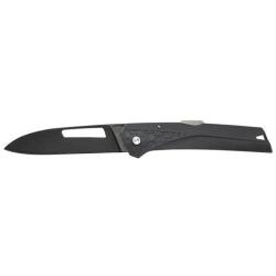 Couteau R&eacute;gional Florino Kiana gris - Lame noire
