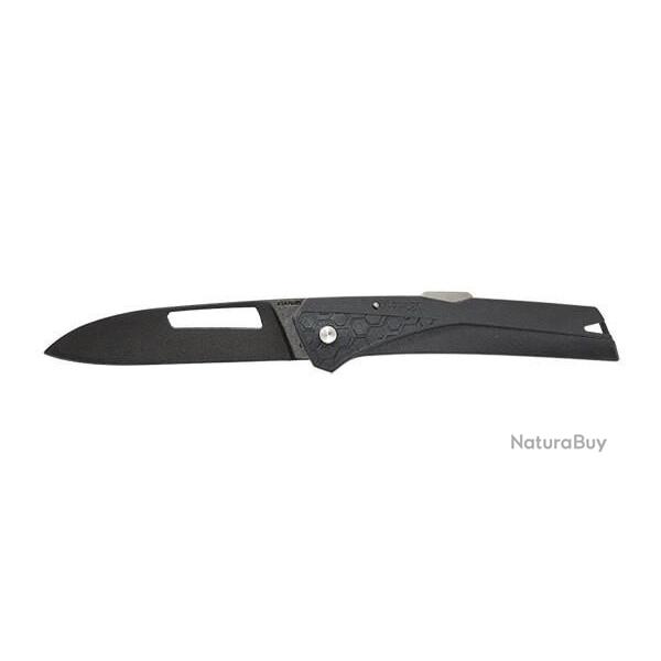 Couteau R�gional Florino Kiana gris - Lame noire