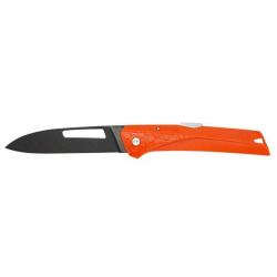 Couteau R&eacute;gional Florino Kiana orange - Lame noire