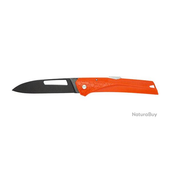 Couteau R�gional Florino Kiana orange - Lame noire