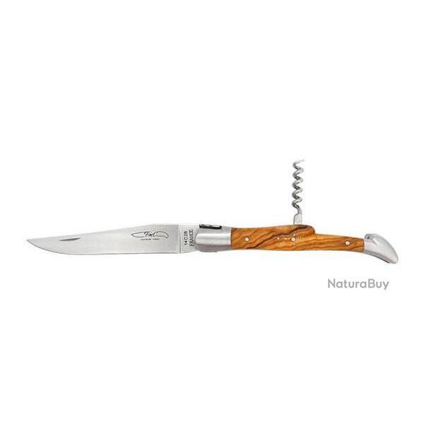 Couteau R�gional Coutelier de Thiers Laguiole 2 pi�ce Manche Olivier