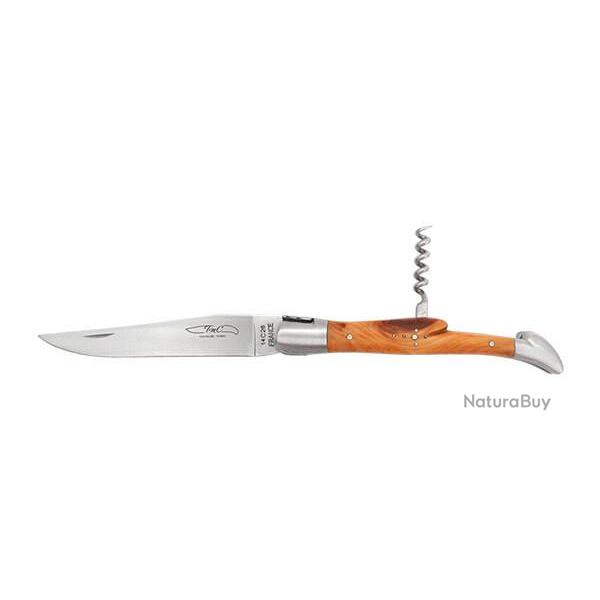 Couteau R�gional Coutelier de Thiers Laguiole 2 pi�ce Manche Bois de Cade