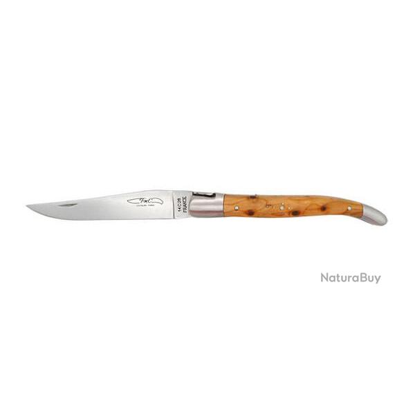 Couteau R�gional Coutelier de Thiers Laguiole 1 pi�ce Manche Bois de Cade