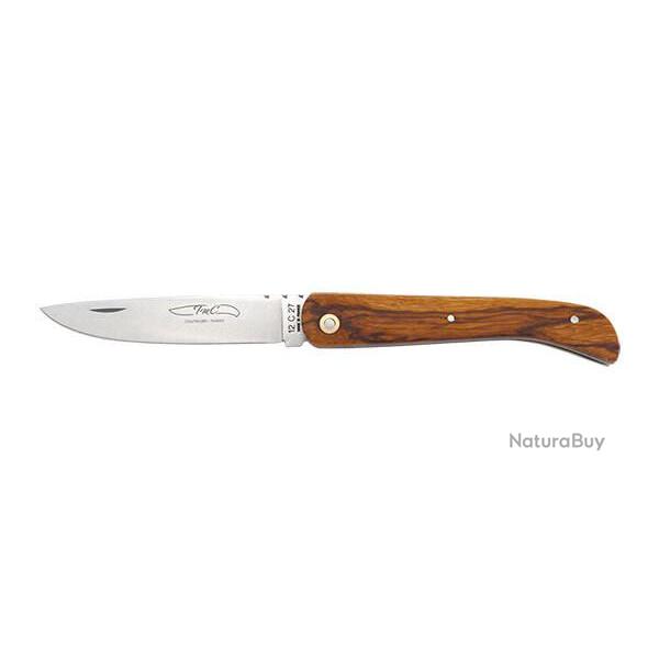 Couteau R�gional Coutelier de Thiers Le Ti'Pot' Manche Bois de Serpent