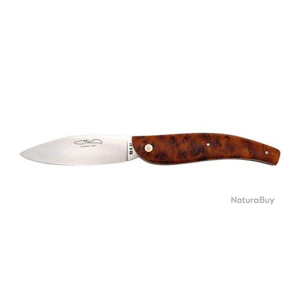 Couteau R�gional Coutelier de Thiers 20-16 Plein Manche Thuya