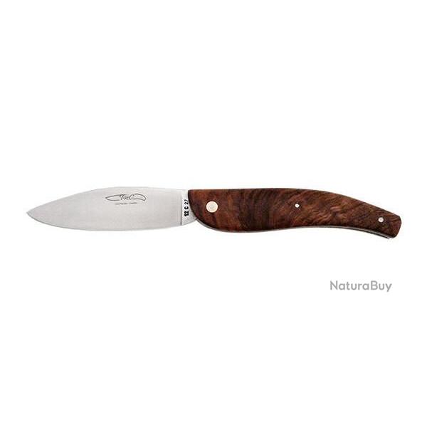 Couteau R�gional Coutelier de Thiers 20-16 Plein Manche Noyer
