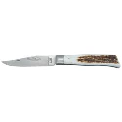 Couteau R&eacute;gional Coutelier de Thiers Alpin Manche Bois de Cerf