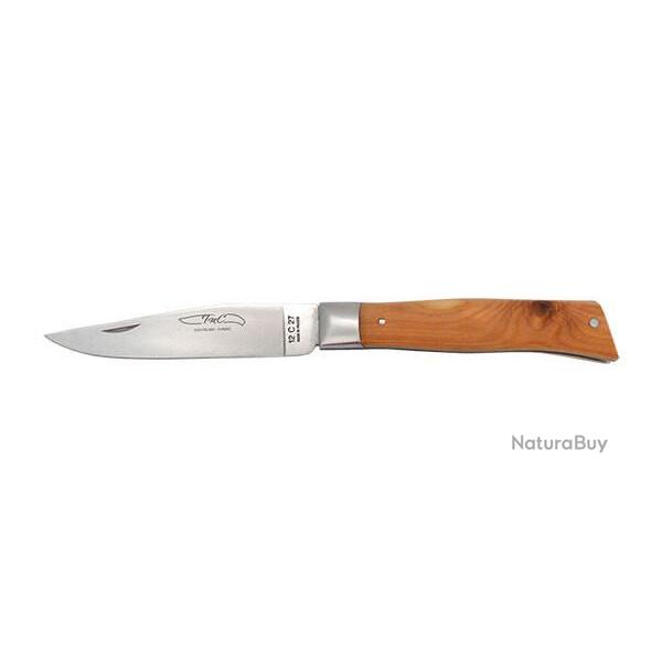 Couteau R�gional Coutelier de Thiers Alpin Manche Bois de Cade