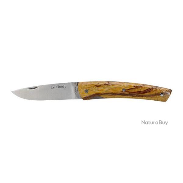 Couteau R�gional Coutellerie Chevalerias Le Charly Manche Bois de Serpent