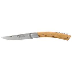 Couteau R&eacute;gional Coutellerie Chevalerias Le Thiers 2 pi&egrave;ce Manche Gen&eacute;vrier