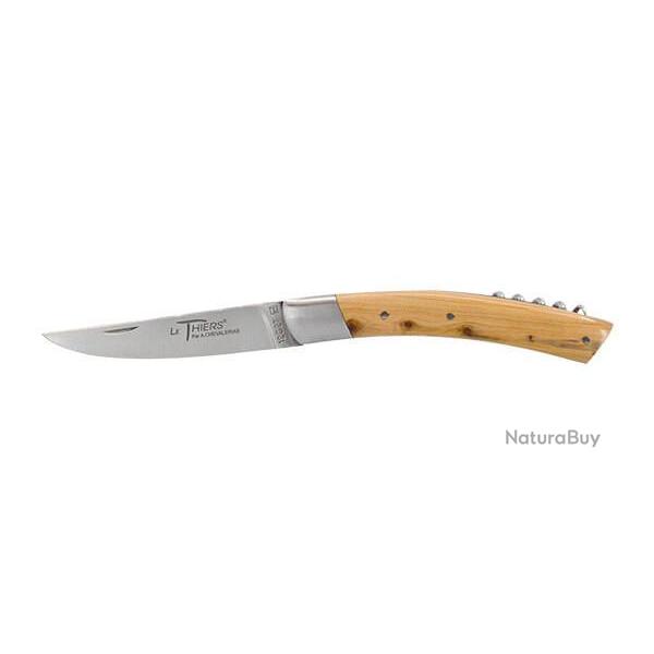 Couteau R�gional Coutellerie Chevalerias Le Thiers 2 pi�ce Manche Gen�vrier