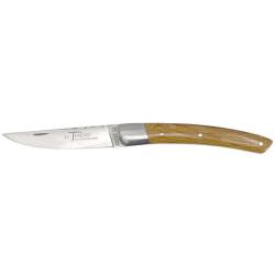 Couteau R&eacute;gional Coutellerie Chevalerias Le Thiers 1 pi&egrave;ce Manche Bois de Serpent