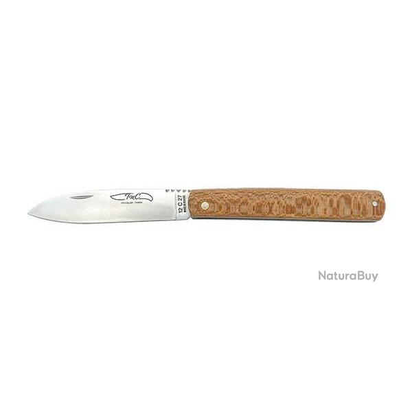 Couteau R�gional Coutellerie de Thiers Herval Manche Platane