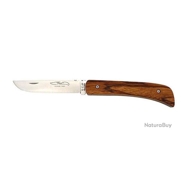 Couteau R�gional Coutelier Thiers Mineur Lame 85mm Manche Bois de Serpent