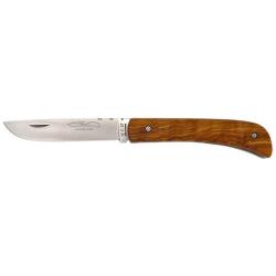 Couteau R&eacute;gional Coutelier Thiers Mineur Lame 85mm Manche Olivier