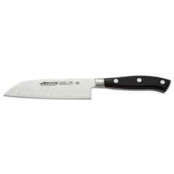Santoku Arcos Riviera Manche POM Noir Lame 140
