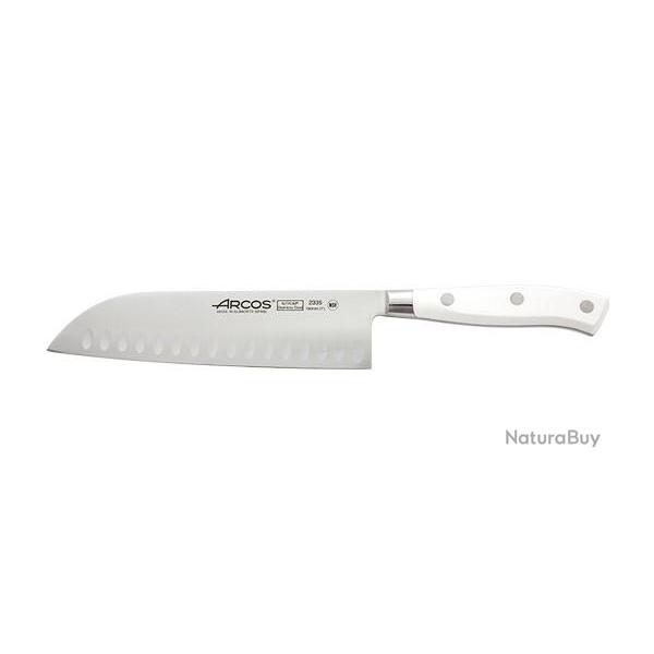 Santoku Arcos Riviera Manche POM Blanc