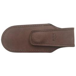 Etui cuir avec clip magn&eacute;tique MKM