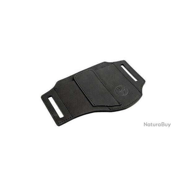 Etui Cuir Nubuck ED-Three Noir Boker