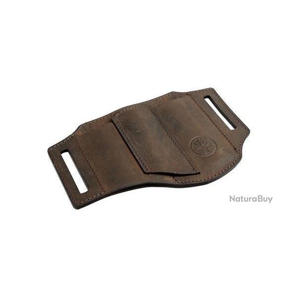 Etui Cuir Nubuck ED-Three Marron Boker