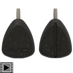 Plomb Avid Carp Flat Pear Groove Inline  70g