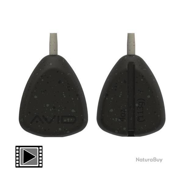 Plomb Avid Carp Flat Pear Groove Inline  70g