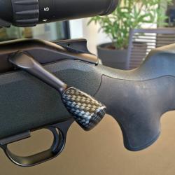 Boule de levier longue 30mm, finition Carbone pour Blaser, Beretta, Bergara, Mauser et filetages M6