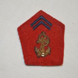 PATTE DE COL OFFICIER ARTILLERIE COLONIALE EXTR&Ecirc;ME ORIENT-CAMPAGNE DE 1940-LIBERATION