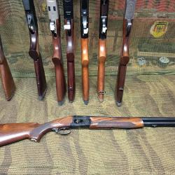 Fusil superpose Bettinsoli Becassier silver 2 Lite cal 12/70