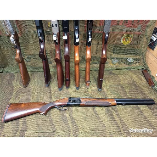 Fusil superpose Bettinsoli Becassier silver 2 Lite cal 12/70